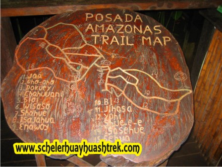Mapa Trip Posada Amazonas